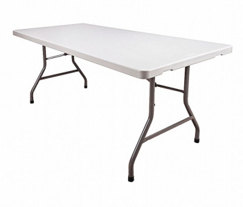 Folding tables and chairs