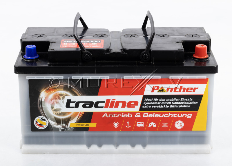 Силовой лодочный аккумулятор Solar Panther DC Pro+ 12V 90Ah (20h)