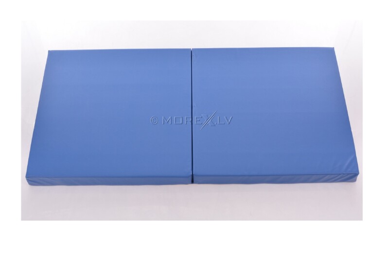 Leather safety mat 66x160cm blue-yellow