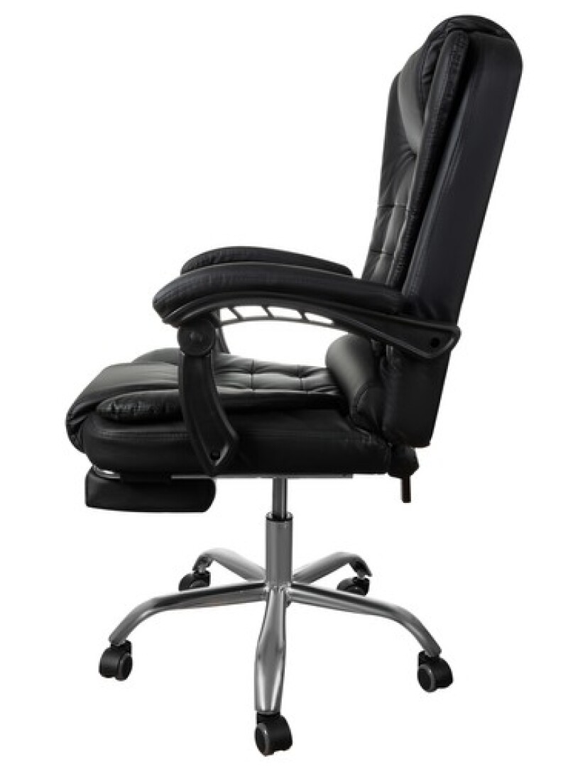 Office Chair with a footrest, black (16224)