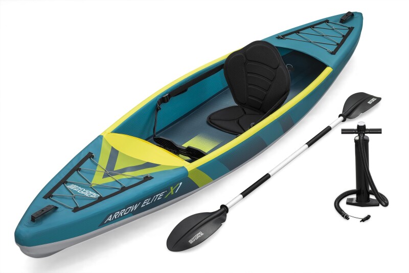 Vienvietīgs piepūšamais kajaks Bestway Arrow Elite X1 365x73x30 cm, 65179