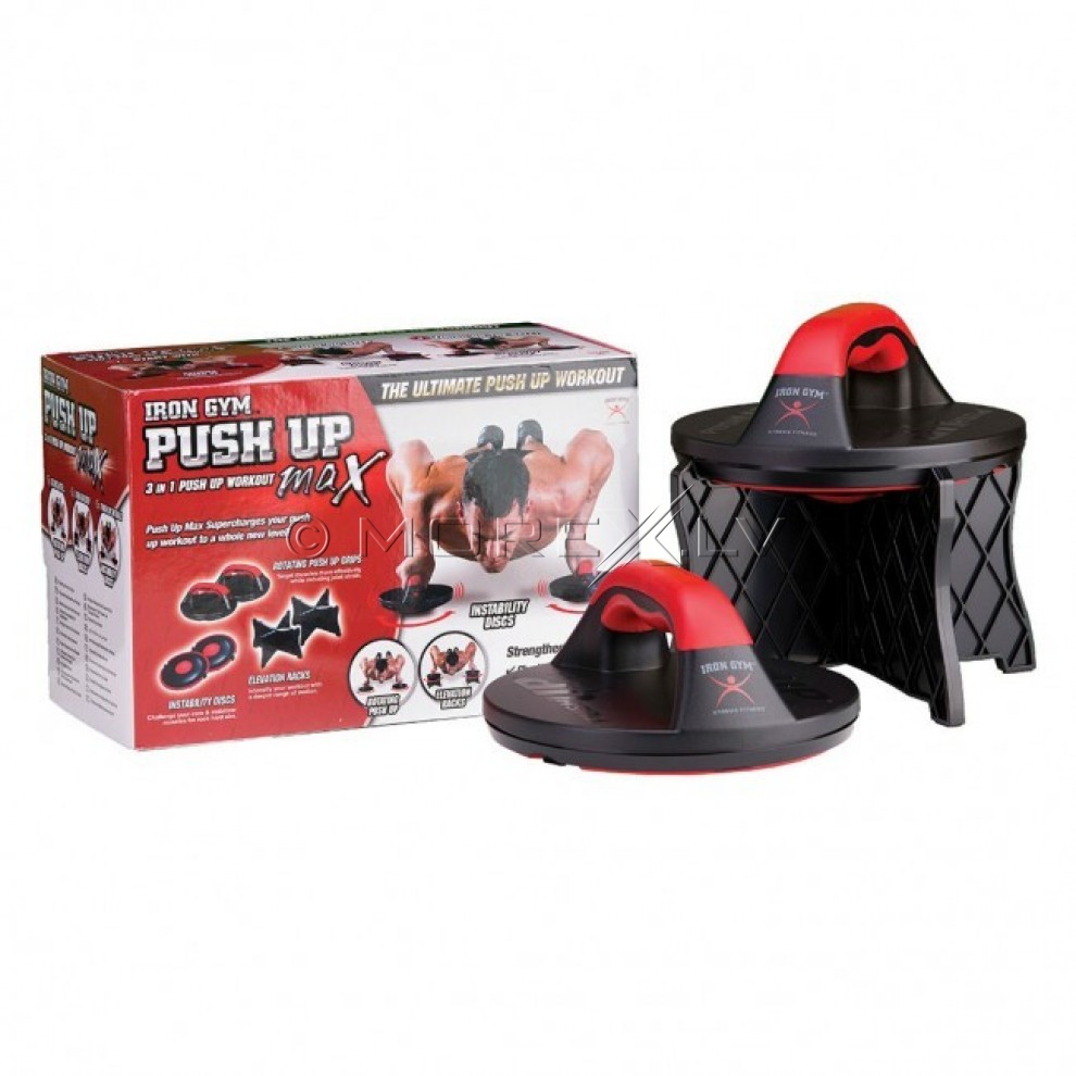 Atspiešanās rokturi „Iron Gym“ Push-Up Max