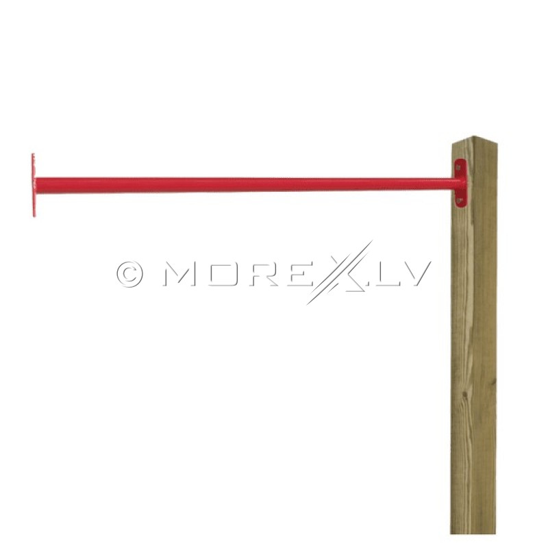 Metāla pievilkšanās stienis КВТ 90 cm, sarkans