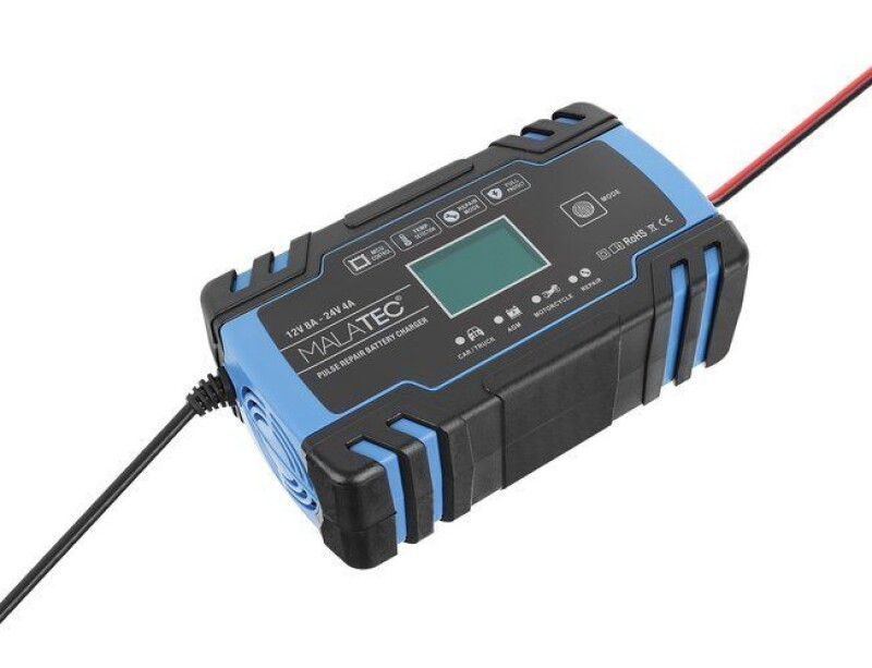 Automatic battery charger 12V / 24V