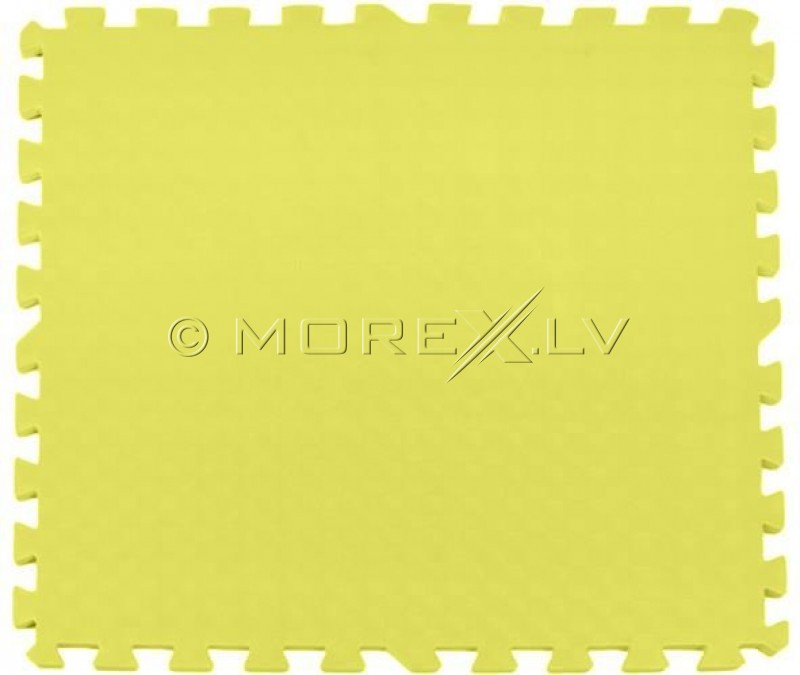 Детский коврик Пазл 61х61см 4 шт. желтый (00002886)