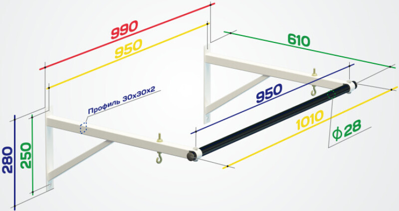 Pull up bar Spectrum-1