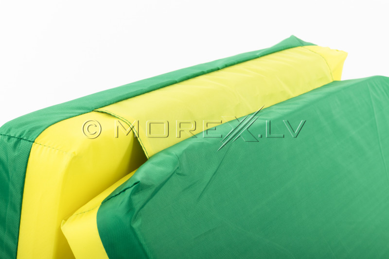 Safety mat 66x120 cm green-yellow