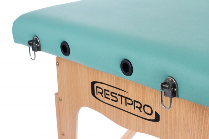 RESTPRO® Classic-2 Blue-green masāžas galds (kušete)