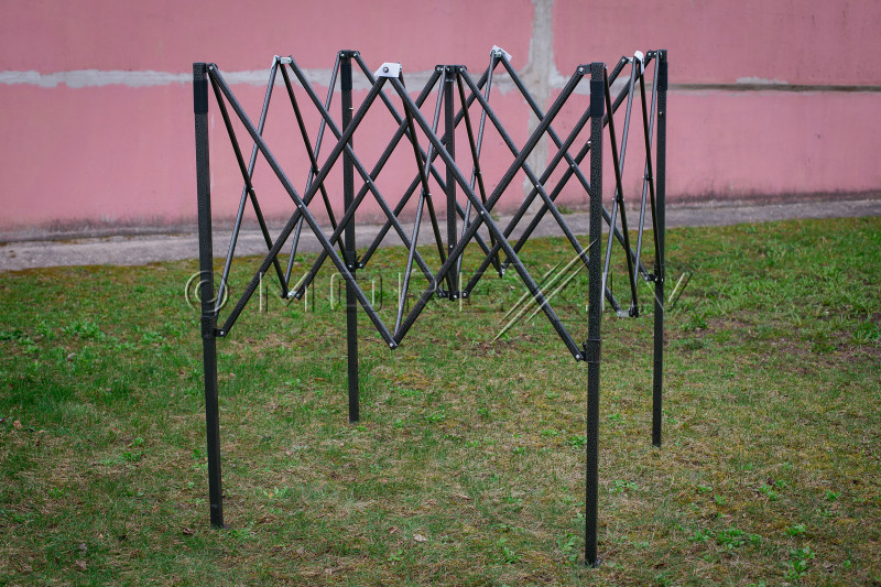 Pop up canopy - folding tent frame 2 x 2 m, H series (steel, 30x30x0.6 mm)