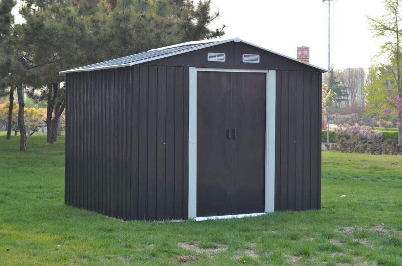 Metãla dārza mājiņa - šķūnis, 205x257x212 cm