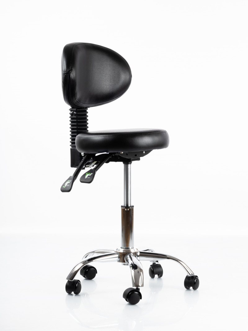 Salon Professional Chair RESTPRO® Round 5 black