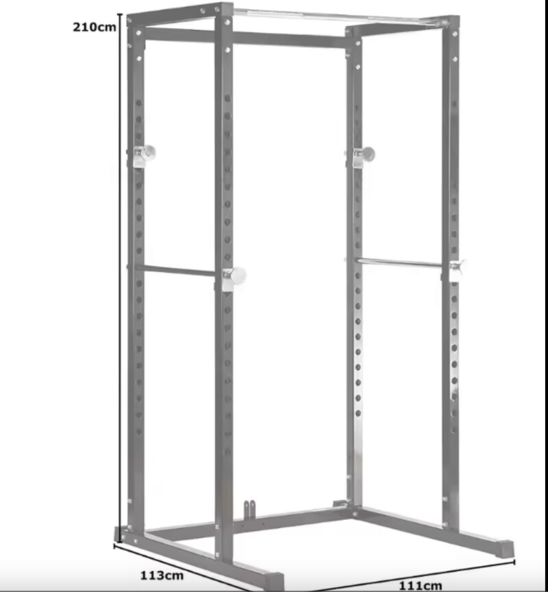 Squat, barbell rack 210x113x11 cm