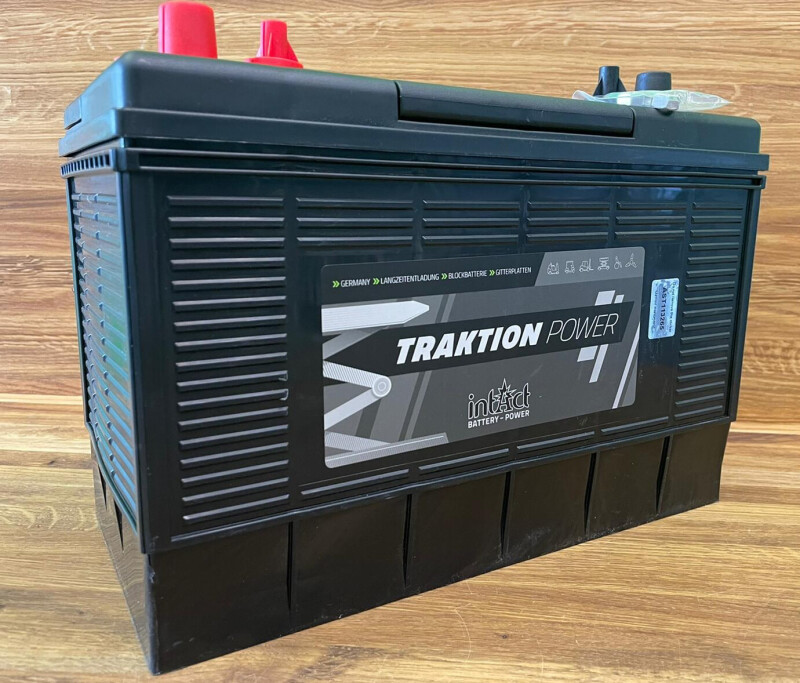 NERAUS NRS 62X + akumulators Intact Traktion-Power 120AH + lādētājs DECA 9A