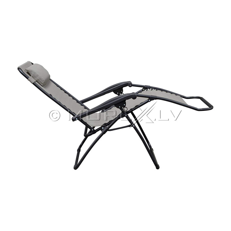 Folding garden chair bed