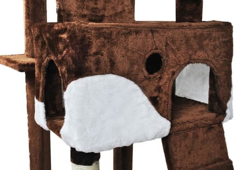 Cat House 170 cm, brown
