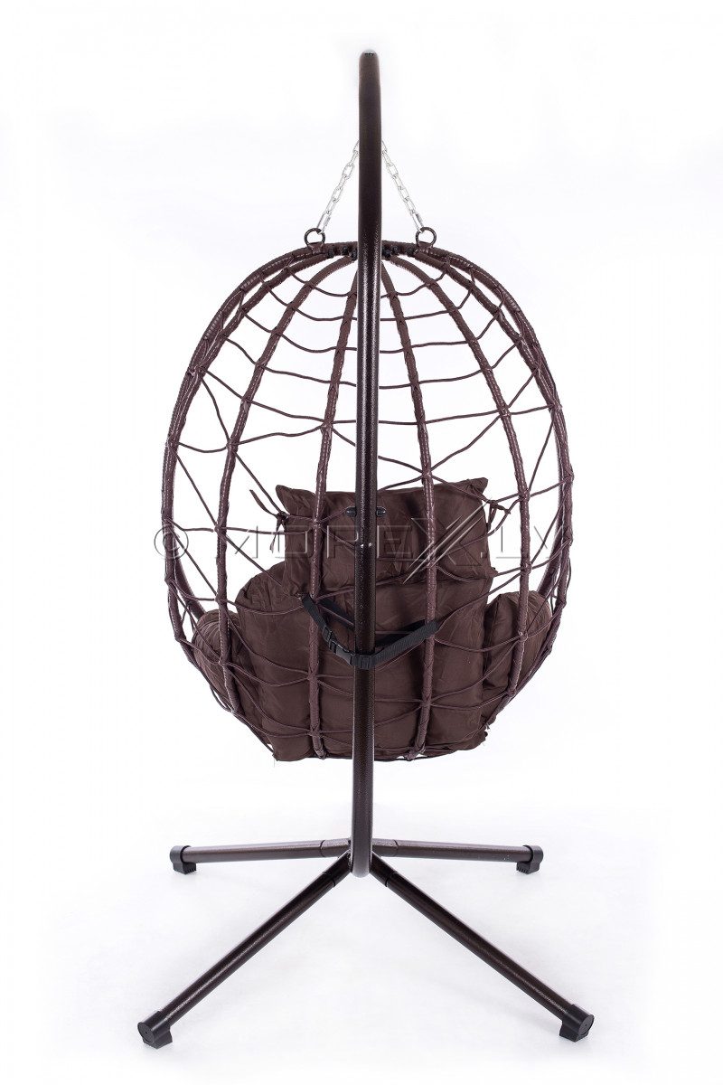 Hanging egg chair EGG-1, foldable with stand