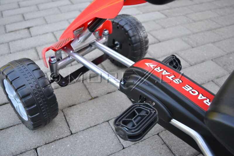 Velokart (Velomobile) Go-Kart 1801 Red (3-6 years)