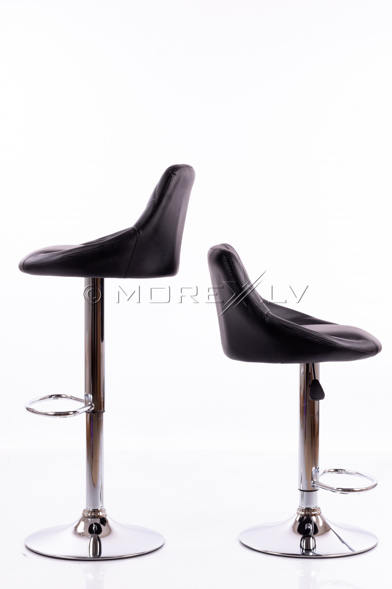 Bar chairs B12 black 2 pcs.