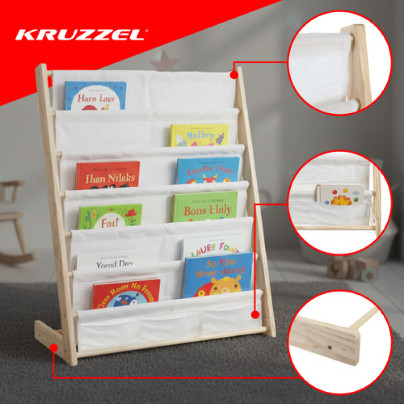 Children's Bookshelf 79x62.5x30 cm