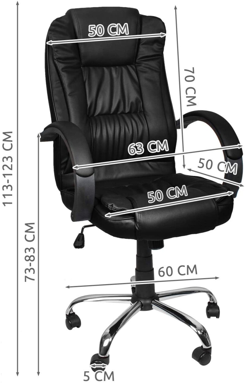 Office Chair, black (8983)