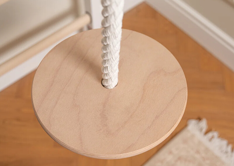 Wooden swing for Swedish Ladder