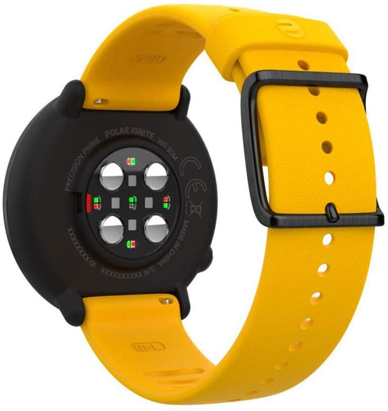 Sport watches POLAR IGNITE YELLOW-BLACK, M/L