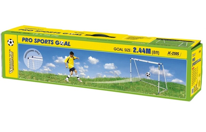 Futbola vārti ar mērķi JC-7180T,183x130x96 cm