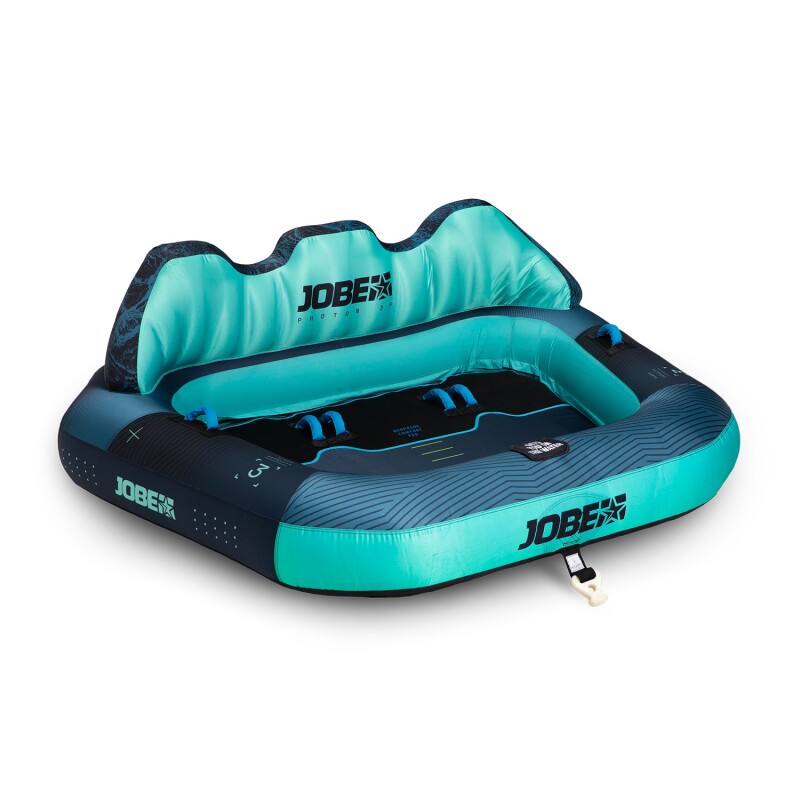 Piepūšams velkamais pūslis Jobe Proton Towable 3P, zils, 220x180x75 cm