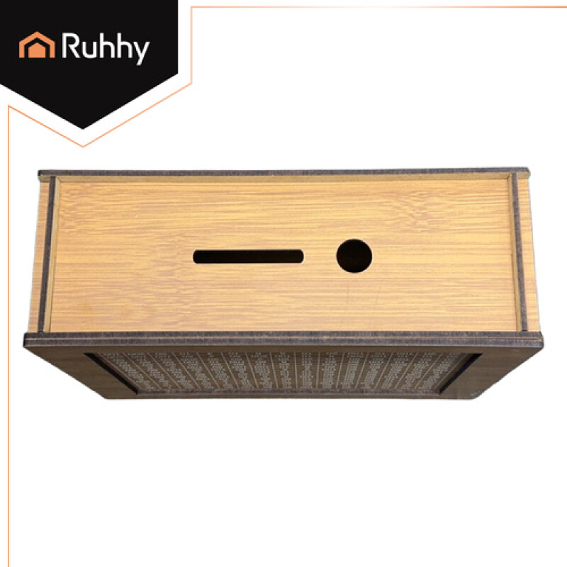 Wooden Piggy Bank, Savings Challenge