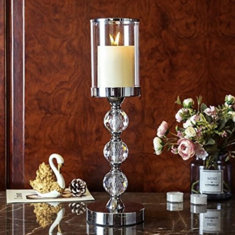 Candlestick-lantern set of 3 pcs.