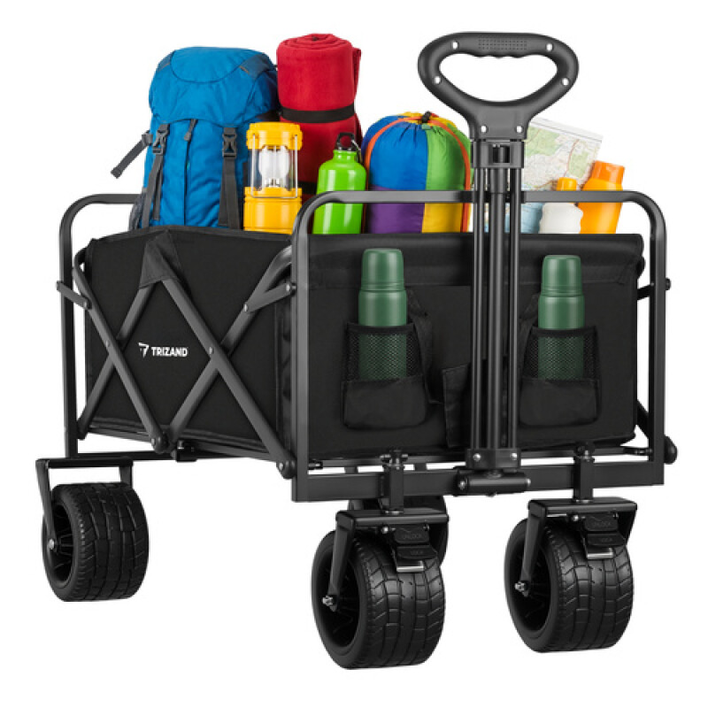 Collapsible Universal Wagon for Garden, Camping and Shopping