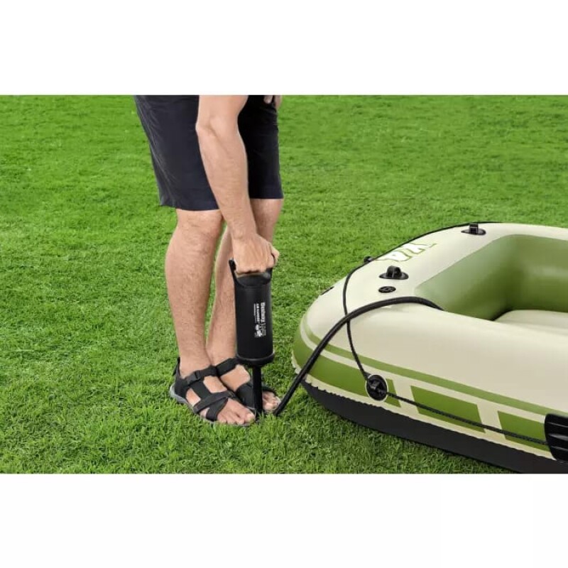 Inflatable 4-seat boat Bestway Voyager X4 Raft, 350х145x49 cm, 65156