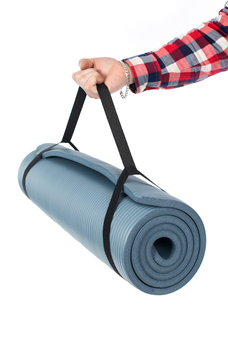 Jogas pilates vingrošanas GetUp sporta paklājiņš 179х60х1,5 cm