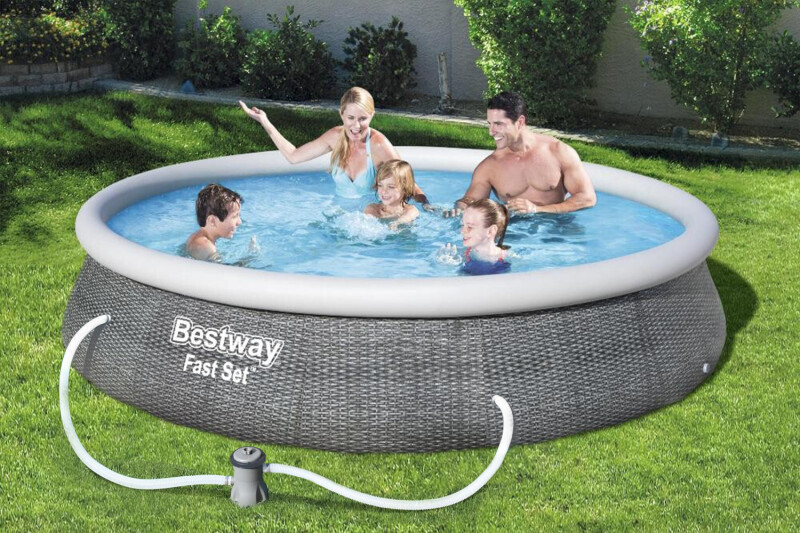 Бассейн Bestway Fast Set 396х84 см Pool Set, с фильтрующим насосом (57376)