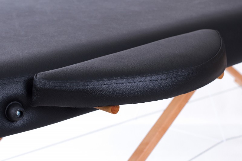RESTPRO® Classic Oval 3 Black Portable Massage Table