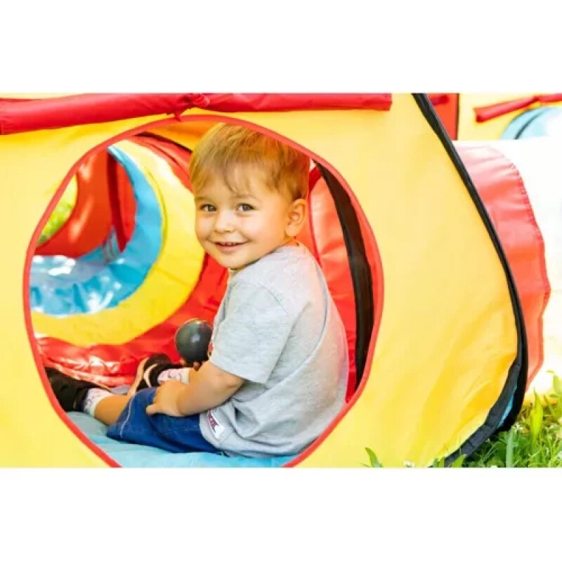 3in1 Kids Play Tent Tipi Tunnel House Set