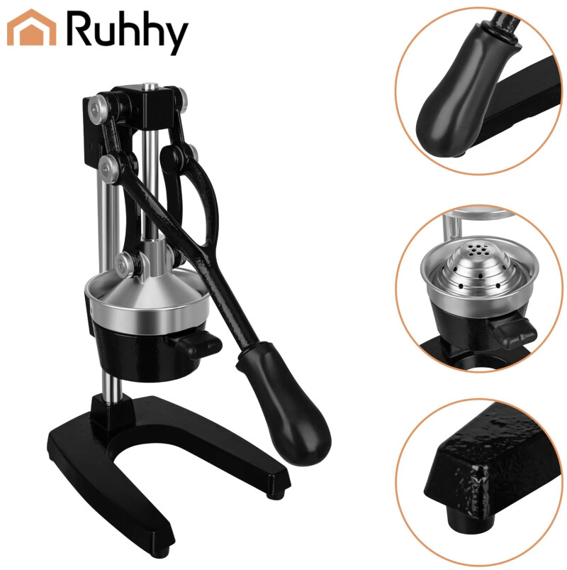 Manual citrus squeezer