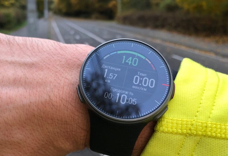 Sport watches POLAR VANTAGE V BLACK, M/L