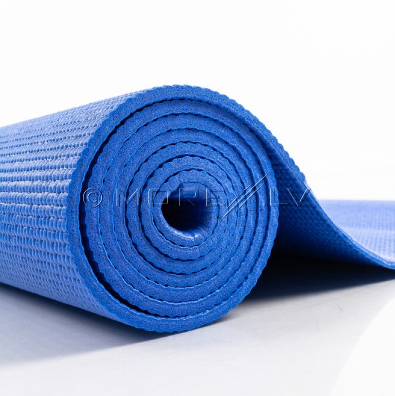 Gimnastikos yoga fitness pilates kilimėlis 173х61х0.5 сm mėlynas