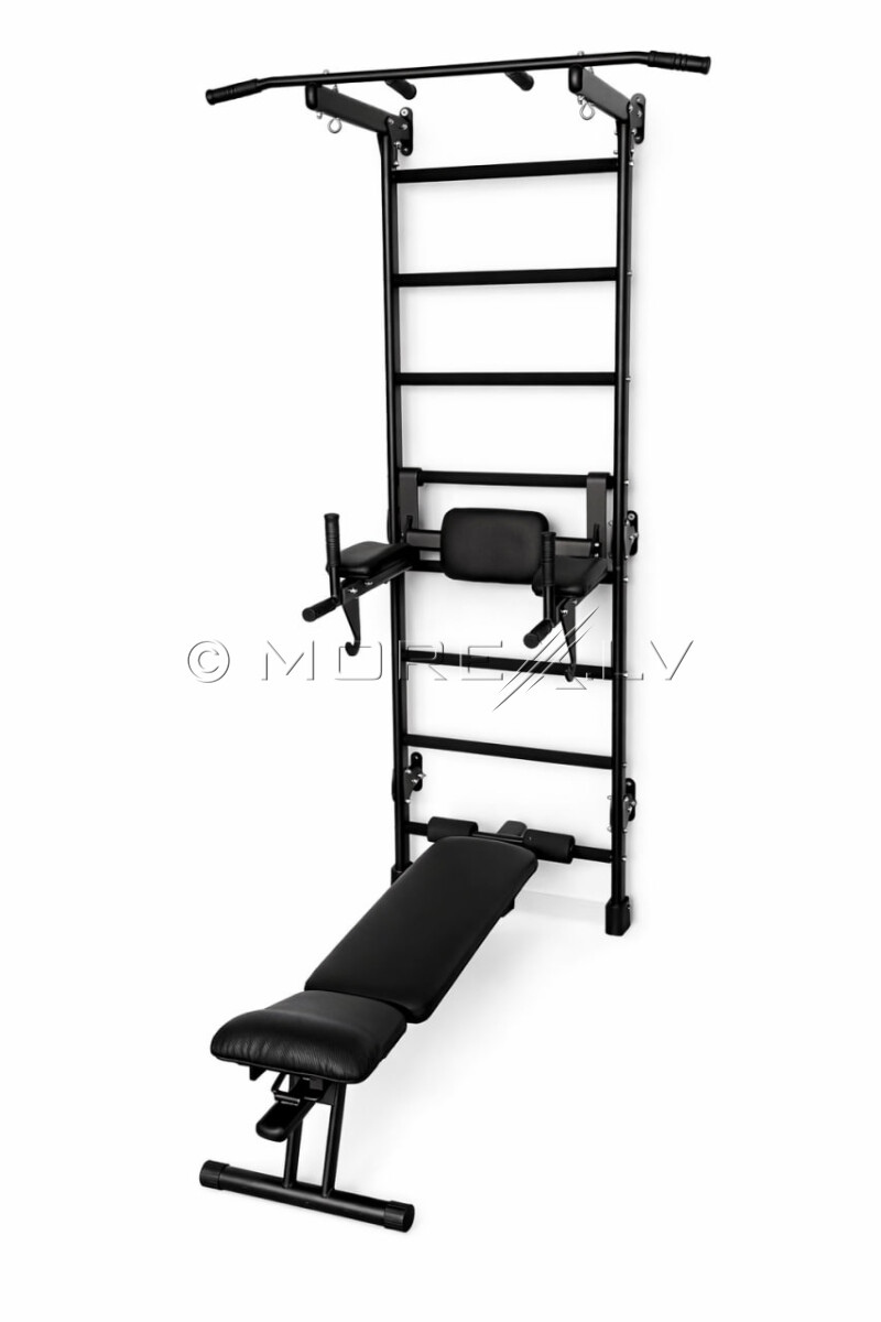 Sporta komplekss zviedru siena STRONG-3 Black