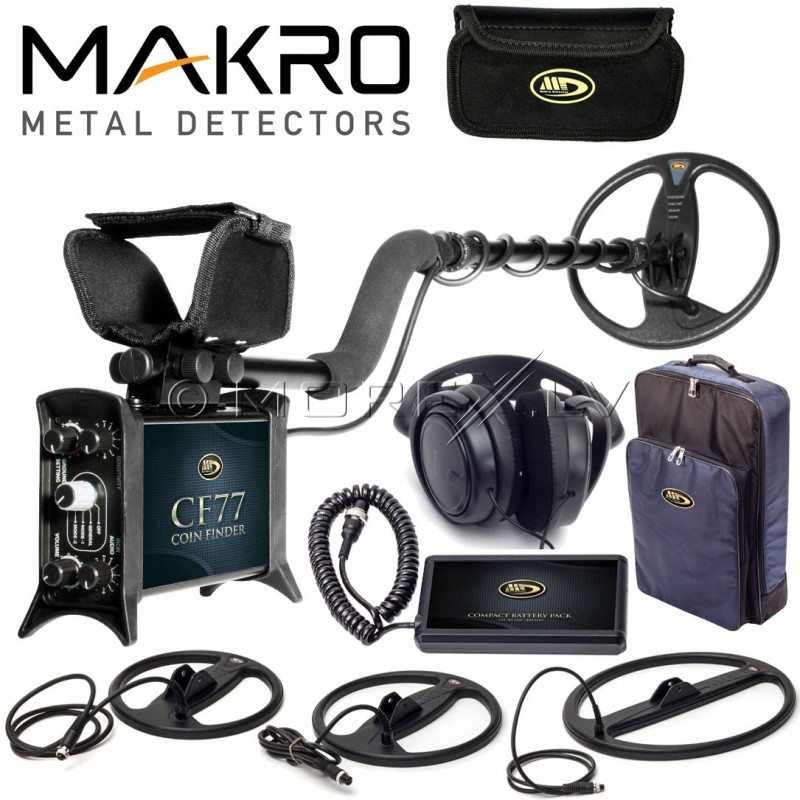 Metal Detector CF77 Coin Finder Pro Package