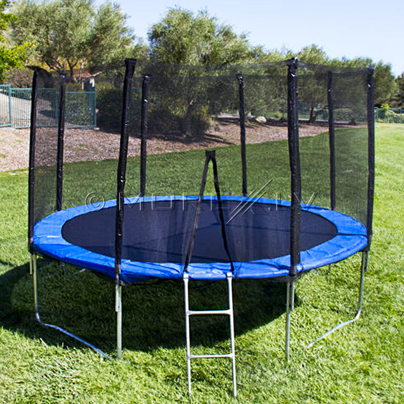 Trampoline 366 cm with safety net and ladder 12ft (3.66 m)