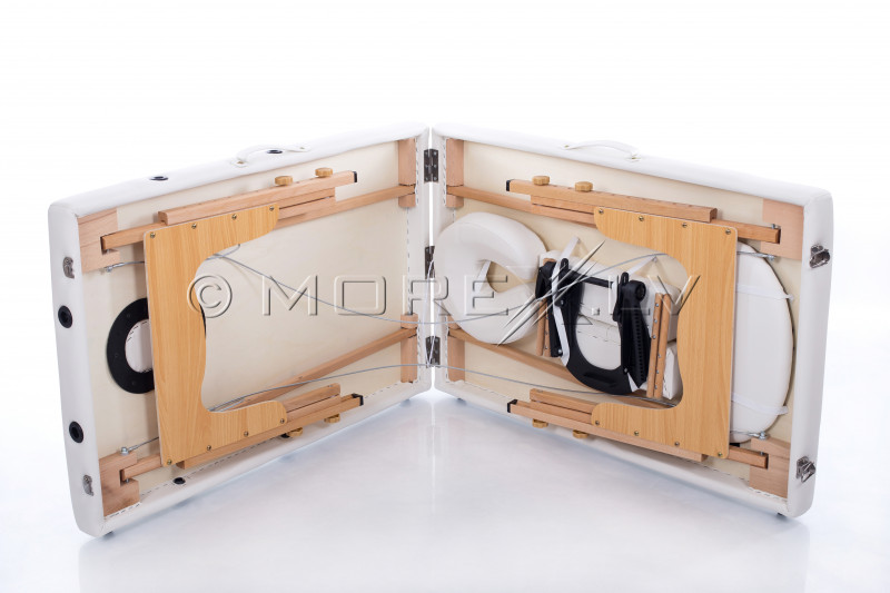 Portable Massage Table White 185x60 cm