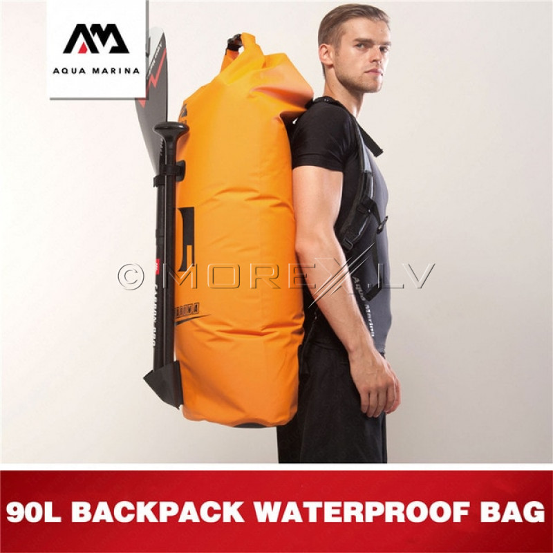 Ūdensnecaurlaidīga mugursoma Aquamarina Dry bag 90L S19