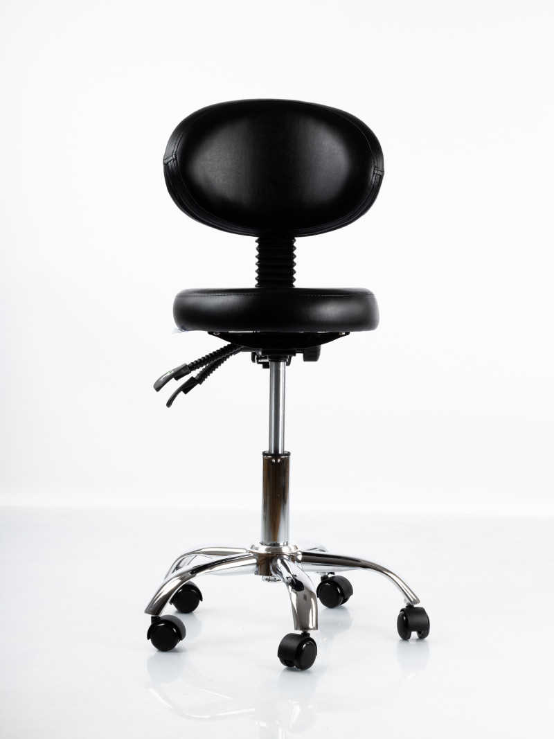 Salon Professional Chair RESTPRO® Round 5 black