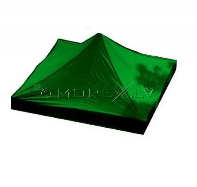 Canopy roof cover 3 x 4.5 m (green colour, fabric density 160 g/m2)