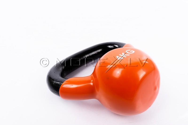 Metal Kettlebell With Vinyl Coating 4 kg