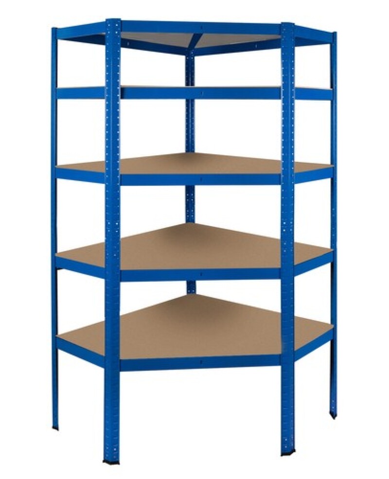 Corner storage rack 180x90x40x40x40 cm