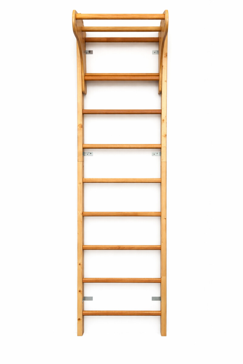 Koka pievilkšanās stienis zviedru sienai 65 cm