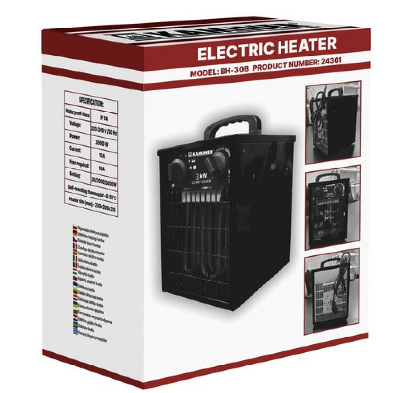 Elektriskais sildītājs 3000W